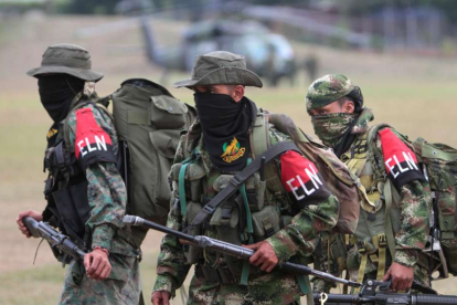 Pacto. En riesgo el cese al fuego entre ELN y Gobierno.