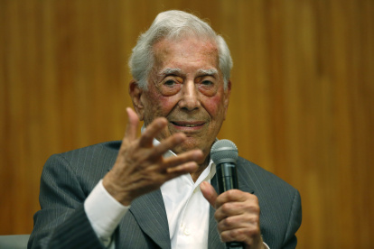 Foto de archivo del escritor peruano, Mario Vargas Llosa.