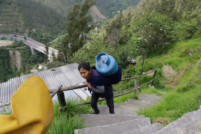 Requerimiento. Moradores del barrio Bolaños piden mejoras y se oponen a la obra prevista desde 2016. El transporte es una de sus necesidades.