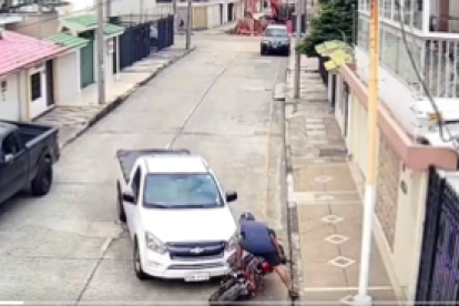 El video del atropello se volvió viral en redes sociales