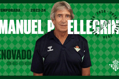 El entrenador chileno seguirá en el Betis.