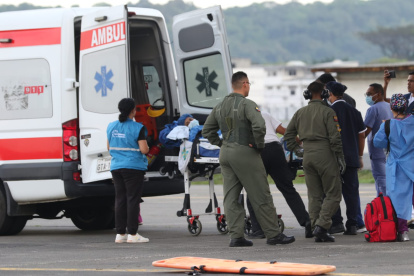 La mujer continuará con una evaluación médica y su proceso de recuperación en Guayaquil