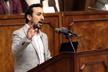 Dirigente. Erik Barba es presidente de la Federación de Universitarios.