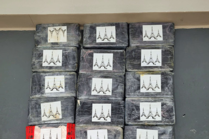 Droga incautada por la Patrulla Fronteriza de Estados Unidos