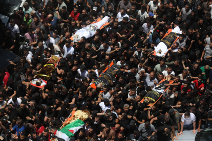 Doce palestinos murieron tras el ataque militar israelí en Yenín