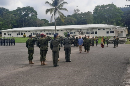 Relevo. La Fuerza de Tarea Conjunta cambió de comandante al cumplir un año en funciones.