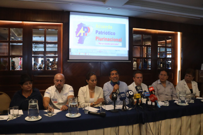 Alianza. El movimiento APP da su apoyo a Yaku Pérez y Nory Pineda.