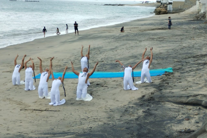 Hecho. Ayer hubo una serie de actos en La Chocolatera, en Salinas.