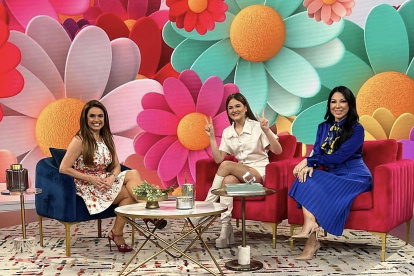 Mar Rendón para el programa "Hoy día" de Telemundo, este lunes 10 de julio.