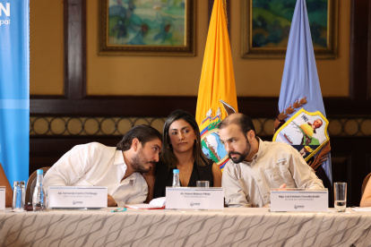Hecho. El alcalde de Durán, Luis Chonillo, aseguró que todos los directores municipales han sido amenazados.