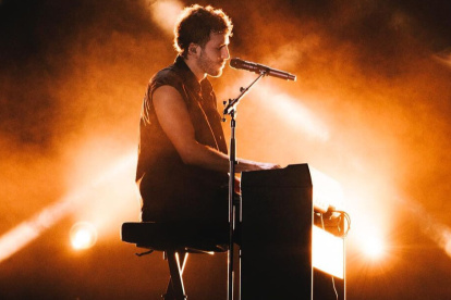 El artista acaba también de ganar La Voz Kids España.