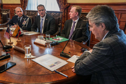 El pasado 22 de junio el presidente Lasso recibió a Daniel Erikson, subsecretario de Defensa de EE.UU. con quien abordó el tema de la cooperación.