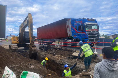 La gente de la zona estuvo a la espera de esta obra de gran trascendencia local