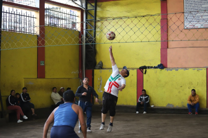 Actividad. Los jóvenes del sector han sido atraídos por este deporte y separados de posibles vicios.