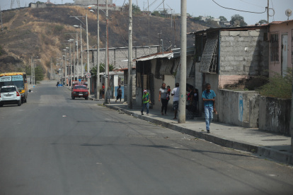 Guayaquil. Socio Vivienda es una de las zonas periféricas de la ciudad.