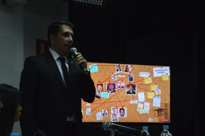 El perito argentino Roberto Meza.