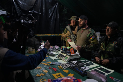 Siete laboratorios de procesamiento de cocaína fueron destruidos por el Ejército boliviano.