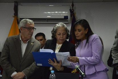 El Perito Meza entregó el tercer informe a Patricia Ochoa, viuda de Jorge Gabela