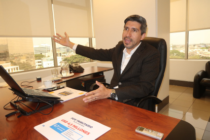 Francisco Briones, director del Servicio de Rentas Internas (SRI).