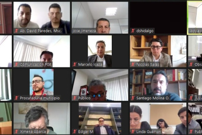 La audiencia se realizó este 13 de julio de 2023. El retiro del dispositivo fue solicitado por siete de los 14 procesados.