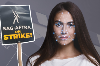 La industria del entretenimiento se ve sacudida por la huelga de los actores en busca de protección contra las réplicas digitales