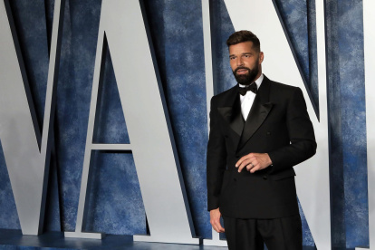 Foto de archivo del cantante Ricky Martin.