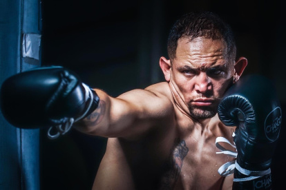 Andrés Muñoz es feliz en el cuadrilátero donde ha conseguido importantes triunfos.
