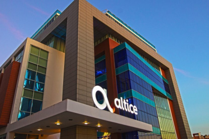 Edificio.- Una de las oficinas de la empresa de telecomunicaciones Altice.