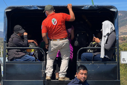 De los 206 migrantes localizados, 132 son guatemaltecos.