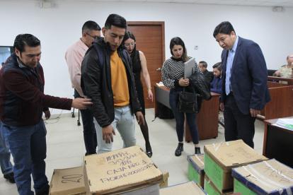 Caso. La jueza Irene Pérez suspendió la diligencia este 17 de julio a las 14:00 y se retomará estew 18 de julio.