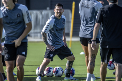 Messi fue bien recibido por sus nuevos compañeros de la MLS