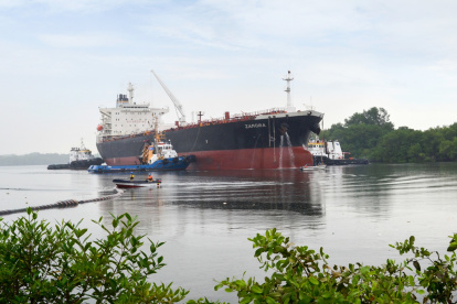 Los envíos de petróleo de Ecuador al mundo han disminuido en 2023.