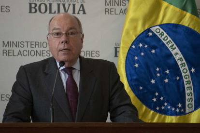 El canciller de Brasil, Mauro Vieira, en una imagen de archivo.