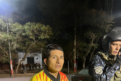 El sujeto quedó detenido y expulsado del estadio.