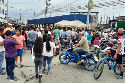 Los habitantes de Naranjal estaban conmocionados por la decisión de los comerciantes.