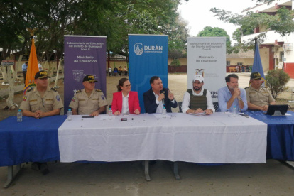 Este último miércoles varias autoridades se reunieron en Durán para implementar acciones y así tratar de disminuir las muertes violentas.