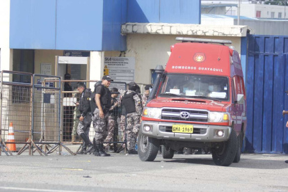 Imagen referencial para graficar la situación de tensión en la Penitenciaría del Litoral, noroeste de Guayaquil.