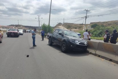 El hecho ocurrió cuando el burgomaestre recorría obras y saludaba a simpatizantes.