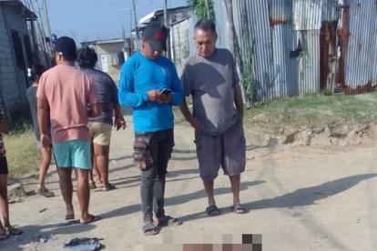 Un crimen de sangre se registró en Durán este martes 25 de julio.