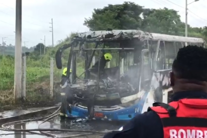 jornada de incidentes en Esmeraldas