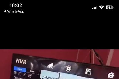 El video del suceso se viralizó en redes sociales