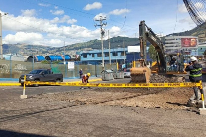 Sitio. Cuando inicien los trabajos, las vías serán cerradas en su totalidad