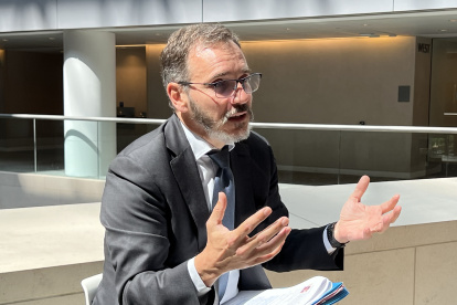 Ejecutivo.-  El director de Investigación del Fondo Monetario Internacional, Pierre-Olivier Gourinchas.