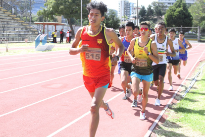 Los deportistas juveniles intensificaron sus entrenamientos para los Juegos.