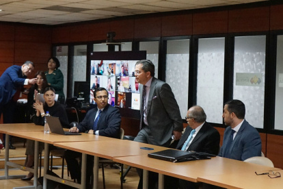 Suspensión. El conjuez Bayardo Espinosa difirió la audiencia preparatoria de juicio prevista para este miércoles.