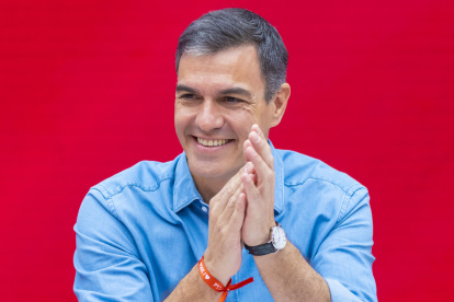 El presidente del Gobierno español en funciones, Pedro Sánchez.