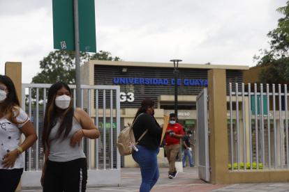 La Universidad de Guayaquil, con clases suspendidas.