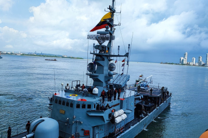 Los marinos fueron detenidos tras una operación conjunta entre la Policía Nacional y las Fuerzas Armadas