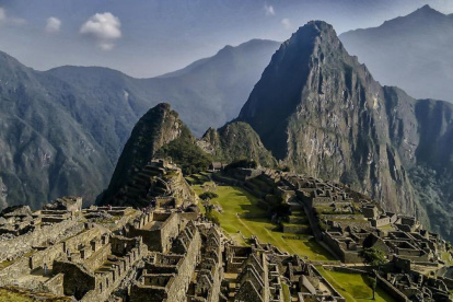 Vista general de las ruinas de Machu Picchu.