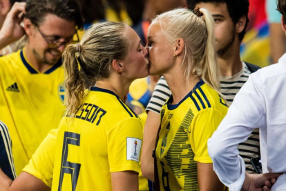 Magdalena Eriksson y Pernille Harder de Dinamarca y Suecia ya rivalizaron en el Mundial de Francia 2019 donde compartieron su relación.